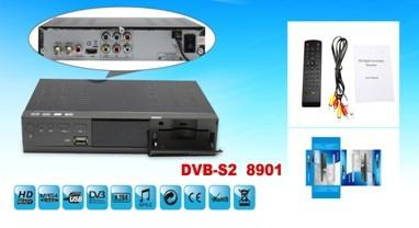 DVB-S2 TV Receiver Fully DVB-S/DVB-S2/MPEG-2/MPEG-4/H.264 compliant