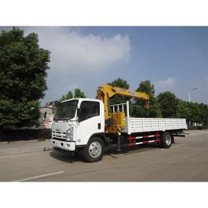 China ISUZU 4x2 8 Toneladas Camión con Grúa, Tipo de Transmisión Manual, Cabina Sencilla supplier