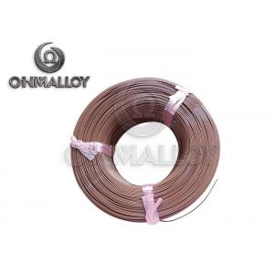 China PTFE insulation Thermocouple Cable Type T 24 AWG 20 AWG Brown Color supplier
