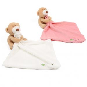 China Early Education Baby Comforting Towel Super Soft  High Safety supplier