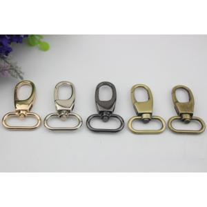 China Sortes d'accessoires de sac d'approvisionnement diverses colorer les crochets en alliage de zinc de rupture en métal de 26 millimètres avec du nickel librement supplier