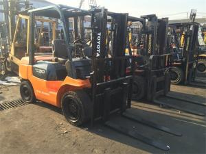 China 3 Ton Forklift For Sale , 7FD30 Toyota Used Forklift Hot Sale in Singapore on sale 