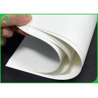 China 150um 200um Durable Non Tearable Synthetic Paper For Advertising Material on sale