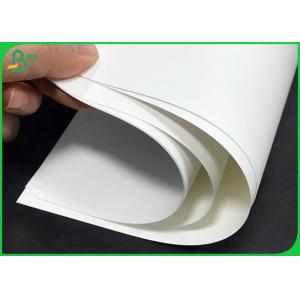 China 150um 200um Durable Non Tearable Synthetic Paper For Advertising Material supplier