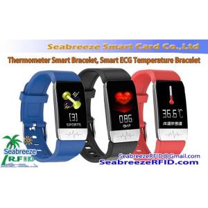 Smart Body Thermometer Bracelet, Smart ECG Temperature Bracelet, Thermometer Smart Wristband