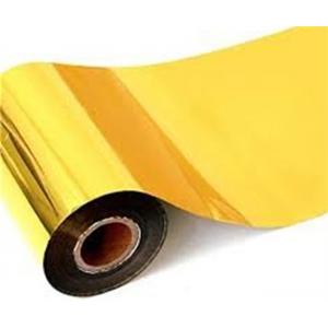 Rigid PET Plastic Sheet Roll Golden Glossory 2mm For Packaging Products