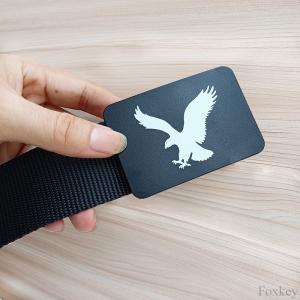Personalized Plastic Buckle Belt Adjustable Customize Your Own Belt Print Logo Eagle