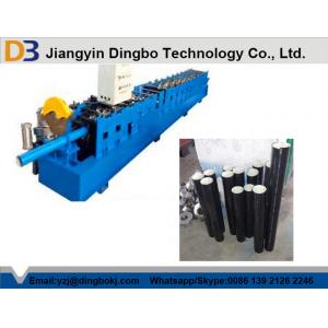 China Square Channel Pipe Downspout Roll Forming Machine High Efficient 380V / 3PH / 50HZ wholesale