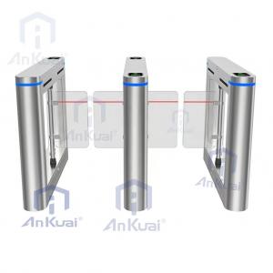 Rotatable Security Barrier Turnstile -600~650mm Lane Width -20℃~+70℃ Working Temperature