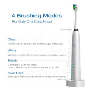 China 51000vpm Travel Electric Toothbrush With 2 Minute Timer 30s Reminder supplier