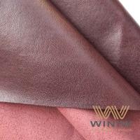 China High Gloss Scratch Resistant Synthetic Vegan Leather Material For Shoe Lining on sale