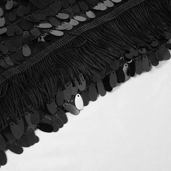 2021 New Style Sequin Embroidery Fabrics Tassels Upholstery Fabric Sequence Fabric for Garments Accessories