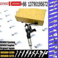 China New Diesel Common Rail densos Injector 095000-5280 095000-5281 For HINO Truck Engine J08E 23910-1360 on sale