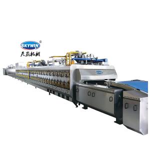 SEW Motor Cookie Production Line / 400mm Width Soda Cracker Machine