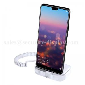 Vertical Acrylic Mobile Phone Alarm Retail Display Stand