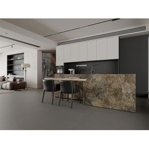 China 1600x3200mm Matt Sintered Stone Slab for Bathroom Wall wholesale