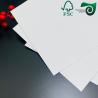 China FSC Durable C1S White Cardboard Paper OEM Solutions For Cosmetic Boxes wholesale