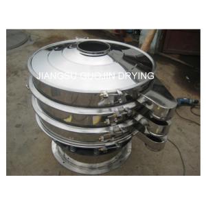 1.5KW Single Layer Rotary Vibrating Sifter For Cashew Nut Powder