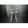 Grey Color Transformer Robot Toy Have Sword For Adult Raise Manipulative Ability