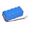 Blue Fukuda FC-1760 NI-MH Battery Replacement , 12V 3000mAh Li-Ion Battery