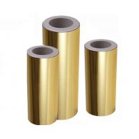 China 25mic Metallic Gloss Lamination Film Roll For Hot Lamination Package Cosmetics Box Packaging on sale