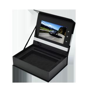 Customized Promotional Magnetic Video Gift Box Lcd Screen Video Display Box