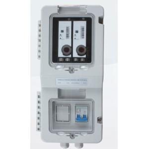 China 2 Position Wall Mounted Electric Meter Box / External Electricity Meter Box supplier