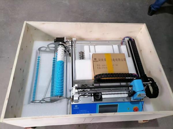 Automatic Desktop Pick and Place Machine with 2 heads and 29 feeders from charmhigh CHM-T48VA