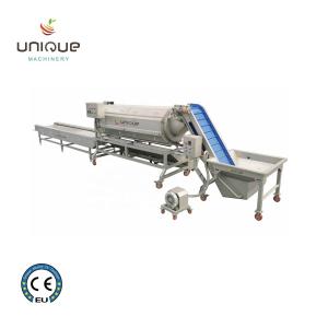 Washing and Peeling Function Stainless Steel Peeler Machine for Frozen Root Vegetables