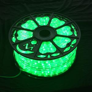 Newest Christmas Green red 50M roll decorative LED rope lighting CE ROHS ETL listed factory distributor wholesale price