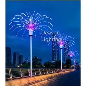 China motif light led fountain shaped firework lights outdoor christmas decorations supplier