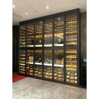 China Hotel 304 OED Tall Wine Cabinet With LED Custom Size Colored Wine Shop Furniture on sale