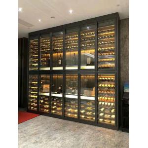 Black Glass Living Room Luxury Modern Wine Cabinets MINXINLONG Brand