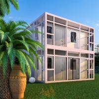 China Prefabricated Two Floors Container House For Villa on sale