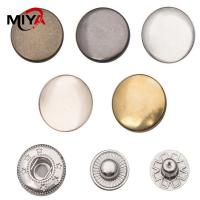 China Dry Cleaning Round 21mm Metal Snap Fasteners on sale