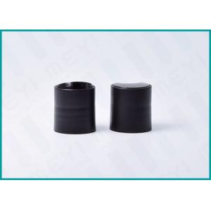 20/410 Black Disc Top Cap , Plastic Screw Caps For Hand Gel Sanitizer