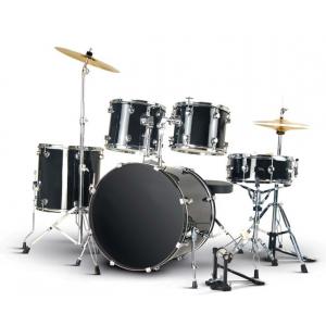 China Beginner Practise PVC series 5 drum set/drum kit OEM various color-A525Q-702 supplier