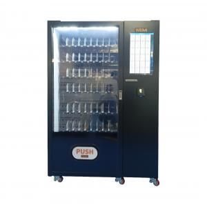 Micron Black Style Snack Drink Vending Machine 662 Capacity For Europen Market