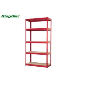 China Red Color 5tier layers  Boltless  heavy duty boltless Storage Shelf Racking Shelves shelving GS TUV ITS supplier