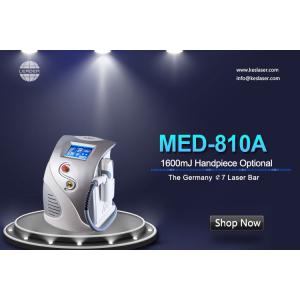 China OPT Portable 1064nm 532nm Q Switch Nd Yag Laser Tattoo Removal Machine supplier