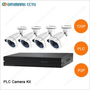 China Truly plug and play PLC network night vision bullet camera security systems supplier