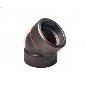 ASTM A105 Hot Dip Galvanised Forged Pipeline Fitting Socket Weld Elbow Carbon Steel