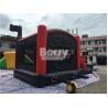 Pirate Ship Bounce Round Inflatable Combo Slide , Inflatable Bouncers For Kids