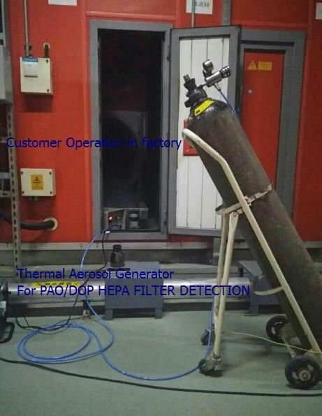 Fotômetro DP-30 do aerossol para filtros de HEPA detecção & espectrómetro por