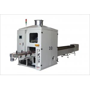 Log Saw 2 Channels PLC Toilet Rolls Cutting Machine For Facial Tissue