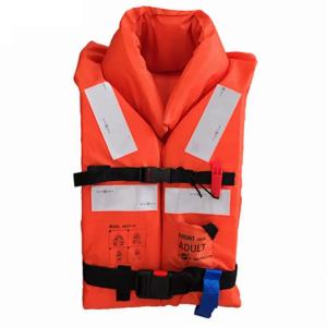 EPE Foam Adults Life Vest Jacket Polyester 150N Marine Commercial Vessels