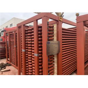 Waste Heat Steam Boiler Economizer Bundle With Anti Corrosion Shields