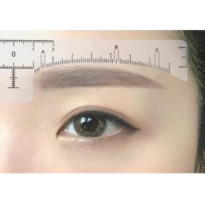 Disposable Eyebrow Measuring Ruler For Quick Mapping Shaping