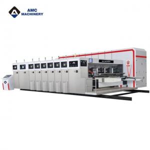 China Corrugated Cardboard Box Flexo Printer Slotter Die Cutter PLC Control CE Approved supplier