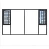 Customizable Hanging Aluminium Casement Windows with Level 9 Wind Pressure Resistance